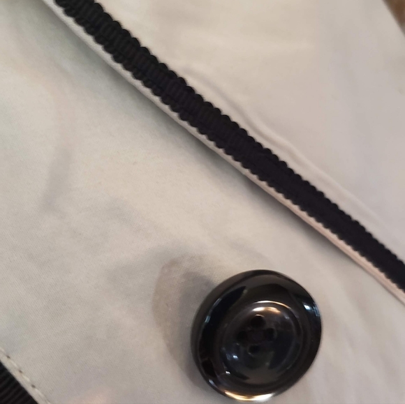 WHITE HOUSE BLACK MARKET Lnwot Women's double-breasted jacket size S tan black - Picture 10 of 15